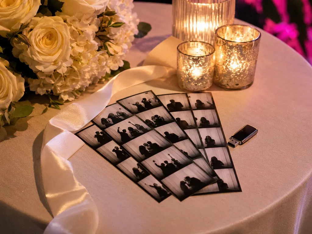 A Marquee Wedding in Kent — VW Camper photo booth, photograph 3